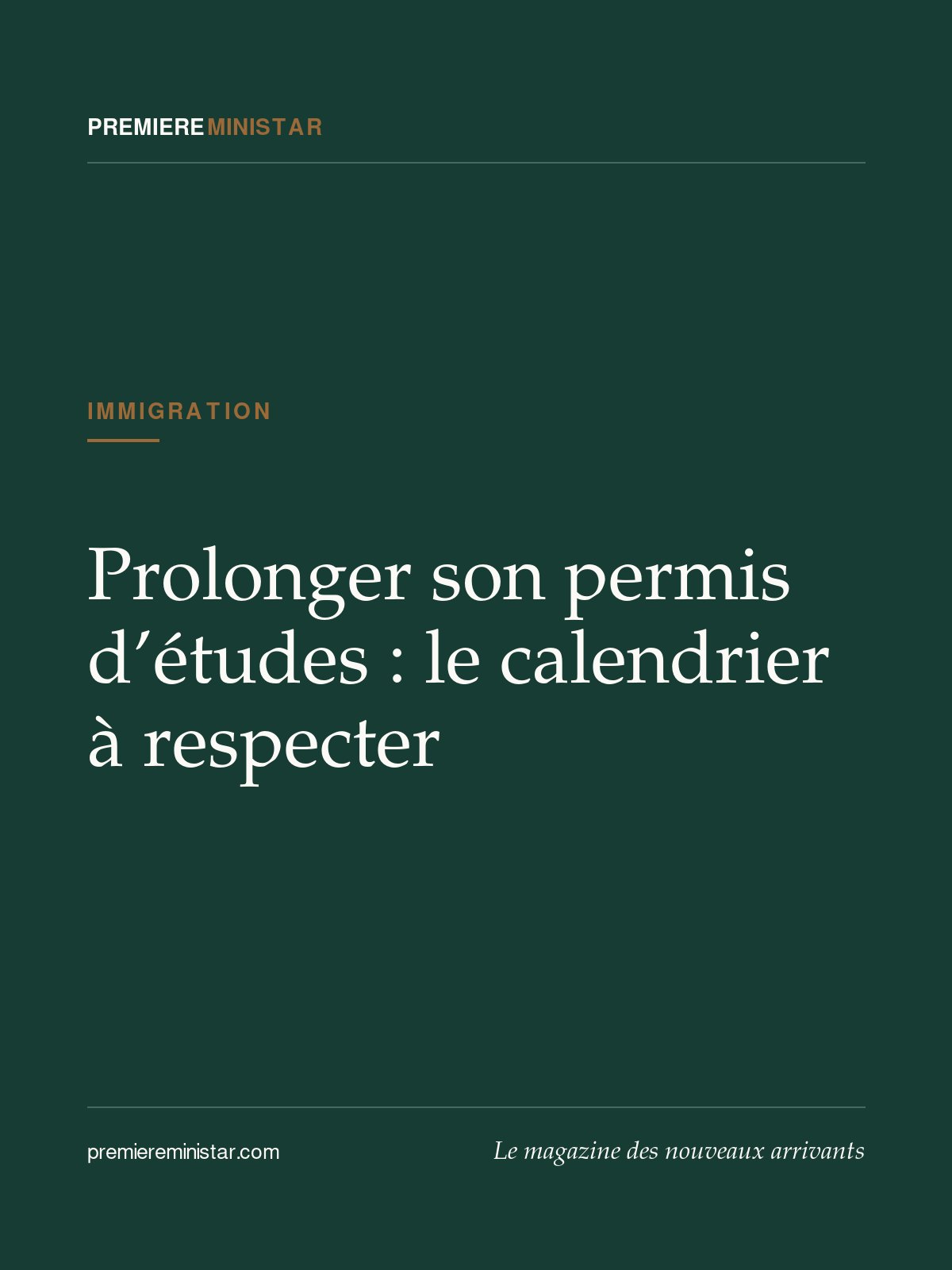 Prolonger son permis d’études : le calendrier à respecter