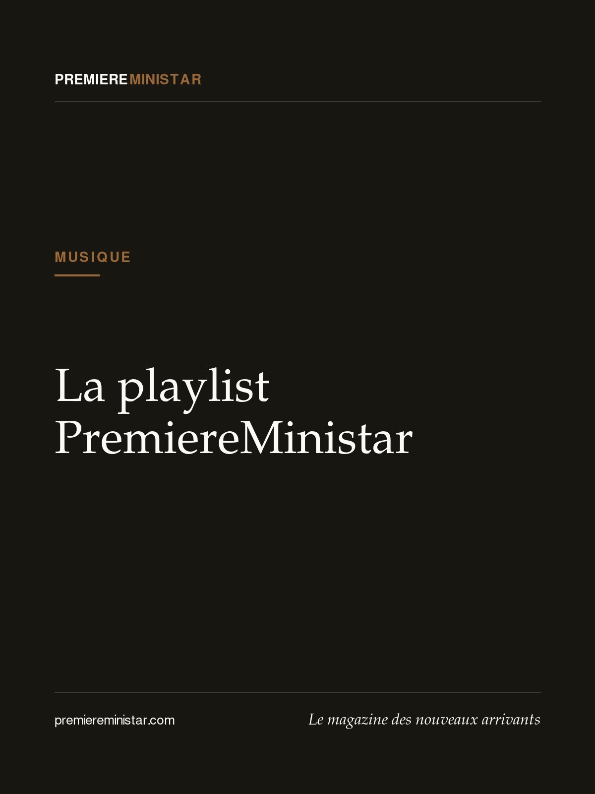 La playlist PremiereMinistar