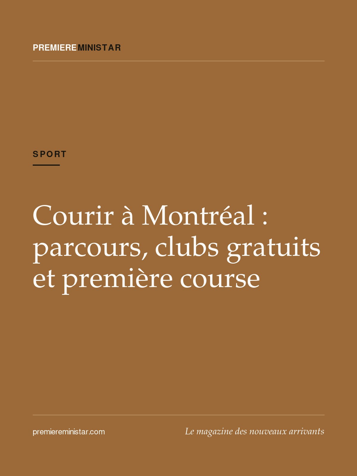 Courir à Montréal : parcours, clubs gratuits et première course