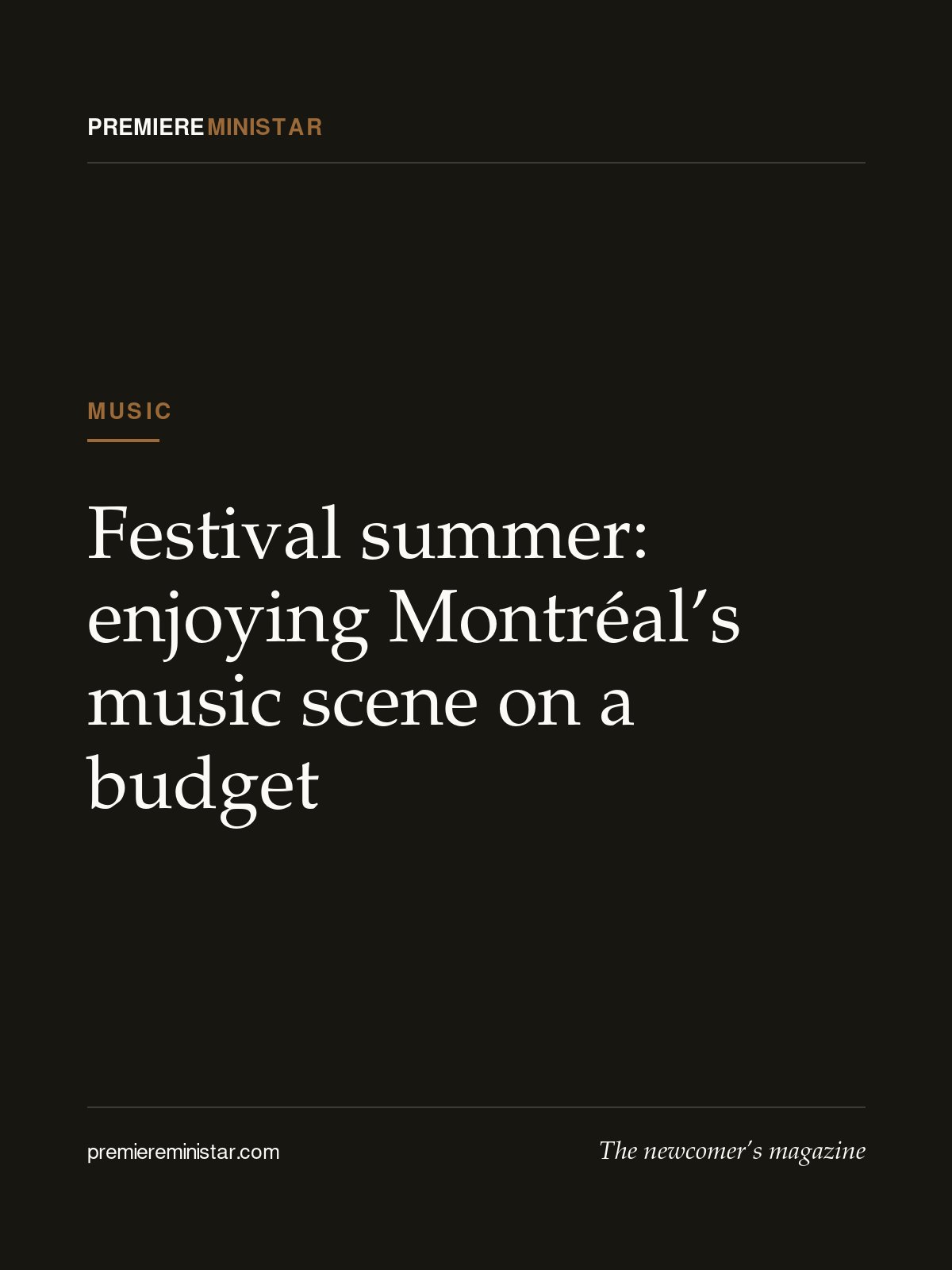 Festival summer: enjoying Montréal’s music scene on a budget