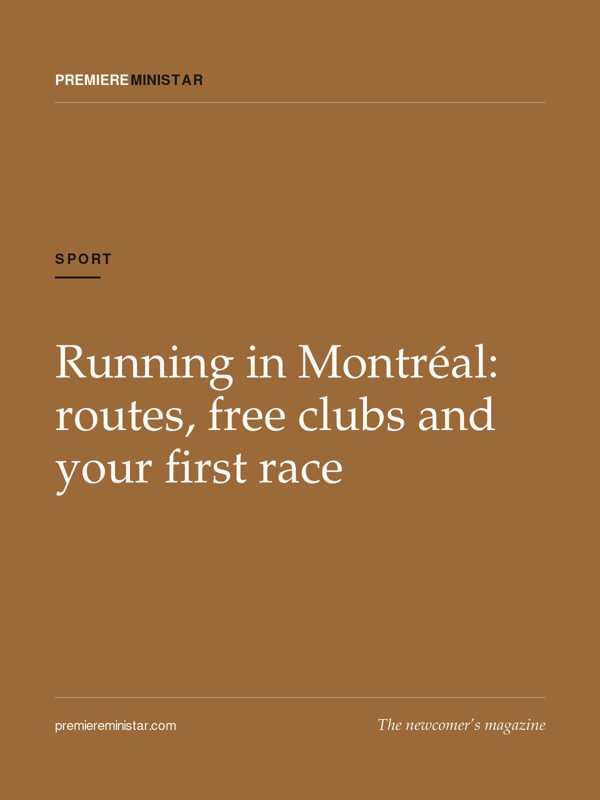 Running in Montréal: routes, free clubs and your first race