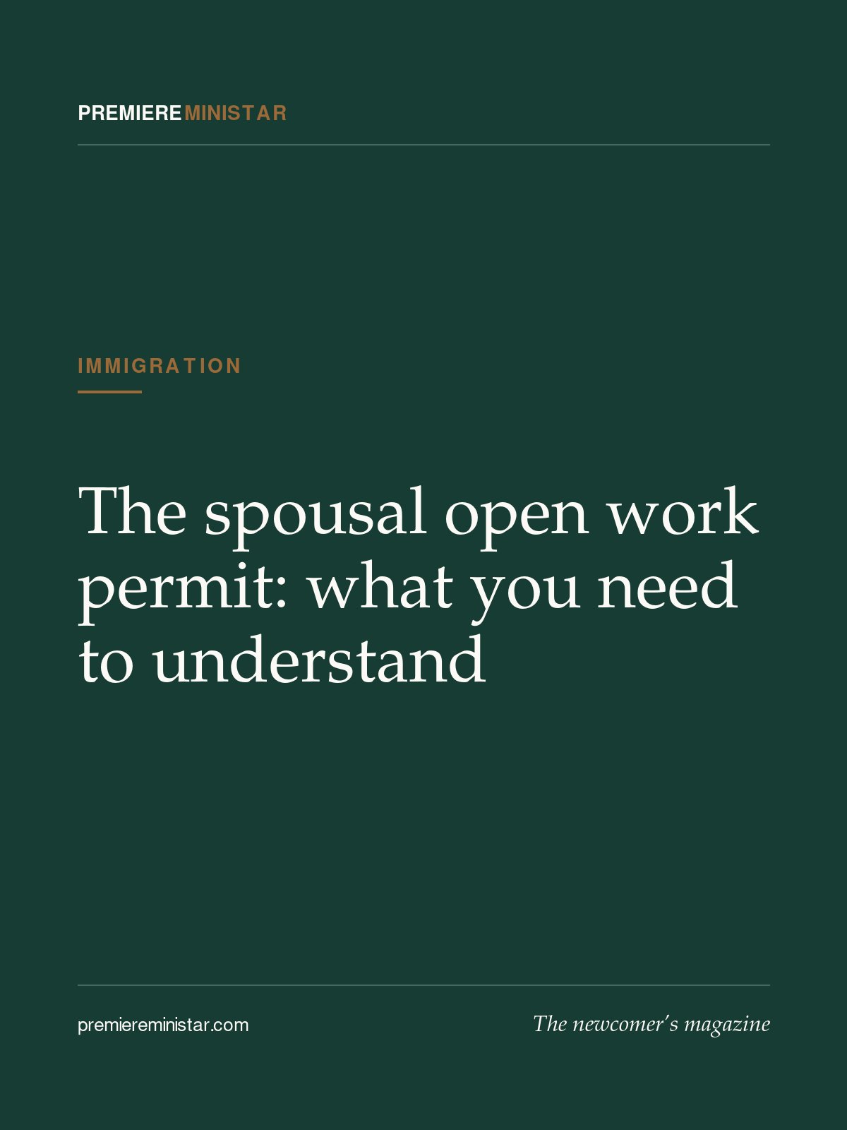 The spousal open work permit: what you need to understand