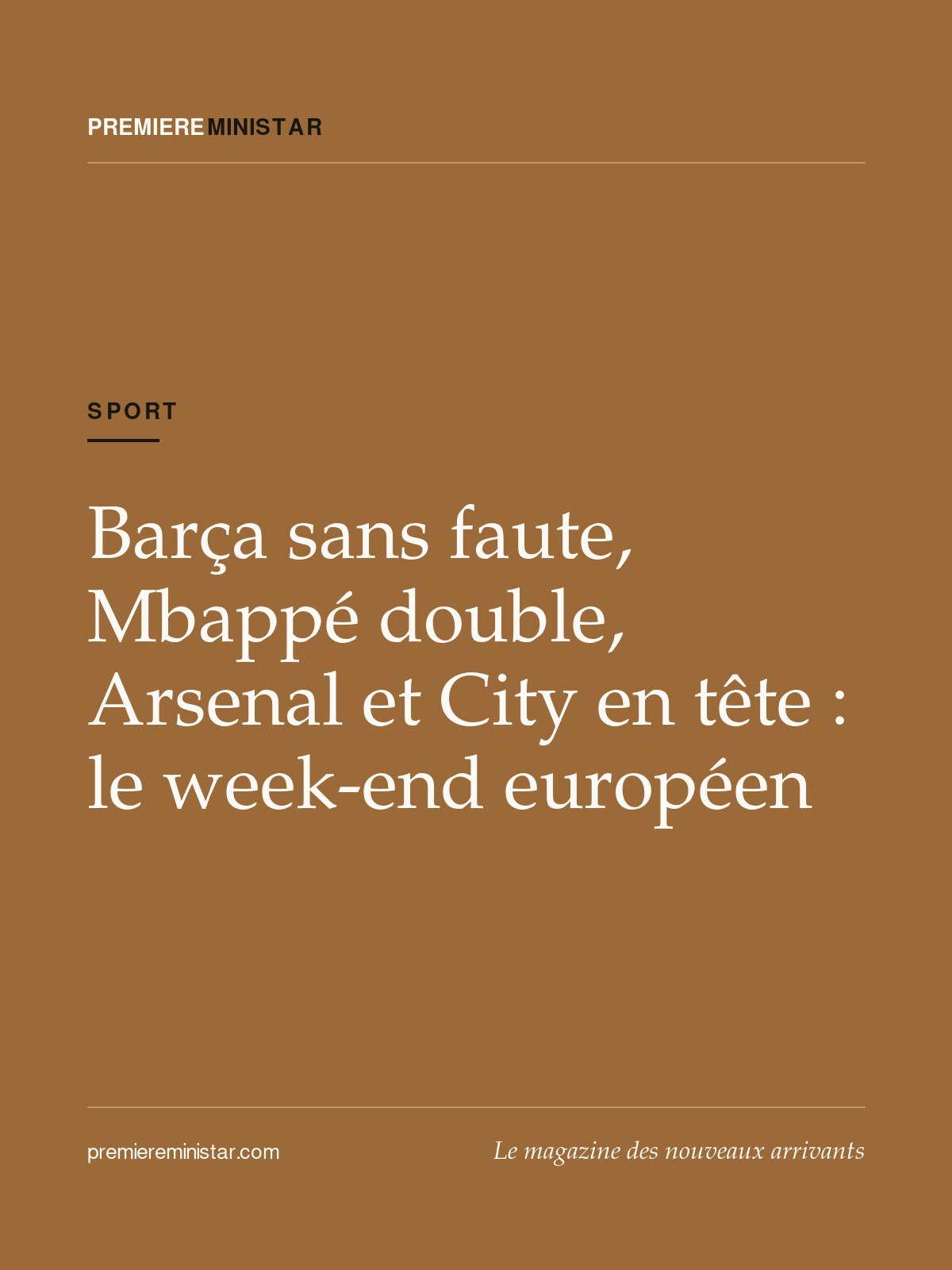Barça sans faute, Mbappé double, Arsenal et City en tête : le week-end européen